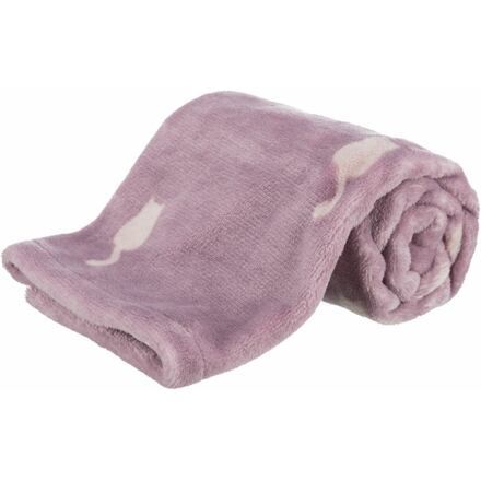 Trixie LILLY plyšová deka, 70x50cm, starorůžová