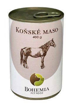 BOHEMIA Koňské maso ve vlastní šťávě 400g