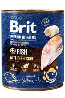Brit Premium Dog by Nature konzerva Fish & Fish Skin 800g (1)