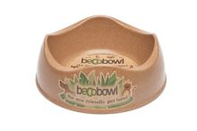 Miska pro psa, BecoBowl, EKO-brown-M (1)