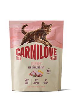 Carnilove True Fresh Cat Turkey for Sterilised Adult 400g
