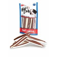 KIDDOG hovězí sendvič s treskou 80g (1)