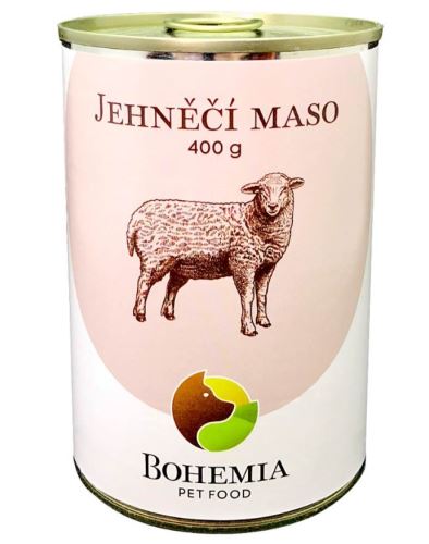 BOHEMIA Jehněčí maso ve vlastní šťávě 400g