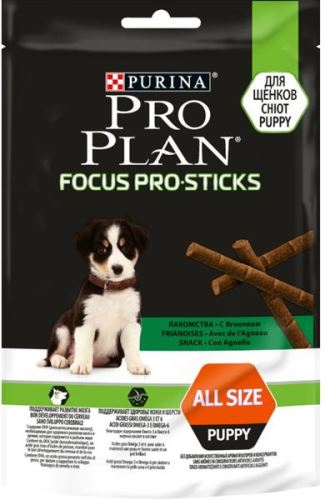 PRO PLAN Focus Pro Sticks pro štěňata s jehněčím 126g