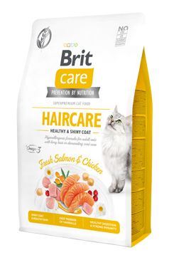 Brit Care Cat GF Haircare Healthy&Shiny Coat 0,4kg