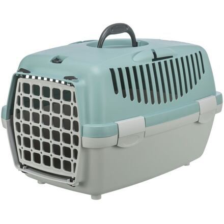 Transportní box Capri 1, XS: 32 x 31  x 48 cm, světle šedá/šalvějová