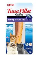 Churu Cat Tuna Fillet in Shrimp Flavoured Broth 15g Churu Cat Tuna Fillet in Shrimp Flavoured Broth 15g