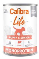 Calibra Dog Life  konzerva Puppy&amp;Junior Lamb&amp;rice 400g