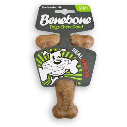 Žvýkací hračka - Benebone Mini Bacon - slanina