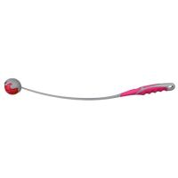 Katapult gum.rukojeť s mech.míčem, velký 6,3cm/60cm TRIXIE (1)