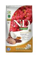 N&D Grain Free Quinoa DOG Skin & Coat Quail & Coconut 2,5kg N&D Grain Free Quinoa DOG Skin & Coat Quail & Coconut 2,5kg