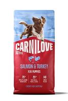 Carnilove Active Dog Salmon & Turkey for Puppies 12kg (1)