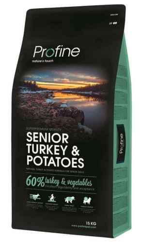 Profine NEW Dog Senior Turkey & Potatoes 15kg