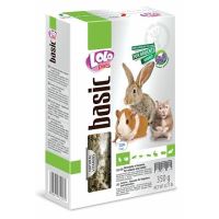 LOLO BASIC granulovaná vojtěška pro hlodavce 350g krabička LOLO BASIC granulovaná vojtěška pro hlodavce 350g krabička