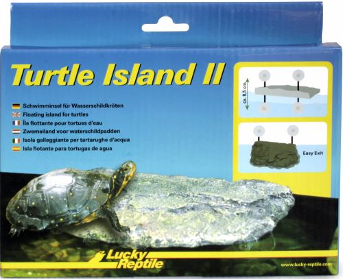 Lucky Reptile Turtle Island II velký, cca 39x21x5cm