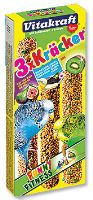 Vitakraft Kracker Sittich Banana + Kiwi + Fig pro andulky 3ks (1)