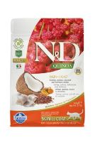 N&D Grain Free Quinoa CAT Skin & Coat Herring & Coconut 300g (1)