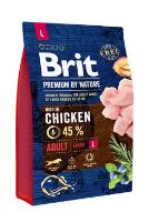BRIT Premium by Nature Adult L 3kg (1)