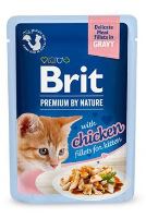 BRIT Premium Cat Delicate Fillets in Gravy with Chicken for Kitten 85g BRIT Premium Cat Delicate Fillets in Gravy with Chicken for Kitten 85g