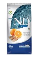 N&D OCEAN CAT Adult Herring & Orange 10kg N&D OCEAN CAT Adult Herring & Orange 10kg