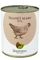 BOHEMIA MASO Slepičí ve vlastní šťávě 800g BOHEMIA MASO Slepičí ve vlastní šťávě 800g