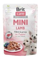 Brit Care Dog Mini Puppy Lamb fillets in gravy 85g (1)