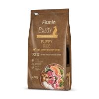 Fitmin dog Purity Rice Puppy Lamb&Salmon 12kg (1)