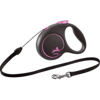Flexi Black Design S lanko 5m růžové 12kg (1)