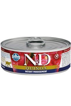 N&D CAT QUINOA Adult Weight Management Lamb & Brocolli 80g