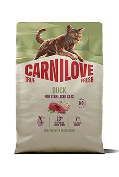 Carnilove True Fresh Cat Duck for Sterilised Adult 2kg