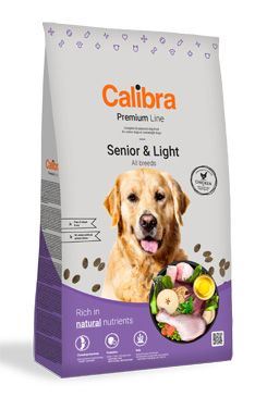 Calibra Dog Premium Line Senior&Light 3kg NEW