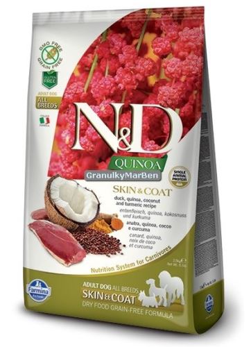 N&D Grain Free Quinoa DOG Skin & Coat Duck & Coconut 2,5kg