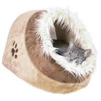 Trixie Pelíšek koule MINOU č.1, 35x26x41cm - béžová/hnědá (1)