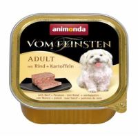 Paštika ANIMONDA Vom Feinsten hovězí + brambory 150g (1)