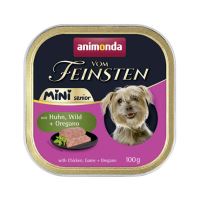 ANIMONDA paštika Vom Feinsten MINI Senior - kuře, zvěřina, oregano pro psy100g ANIMONDA paštika Vom Feinsten MINI Senior - kuře, zvěřina, oregano pro psy100g