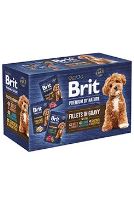 Brit Premium Dog Fillets Gravy Multipack 1020g Brit Premium Dog Fillets Gravy Multipack 1020g