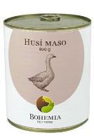 BOHEMIA MASO Husí ve vlastní šťávě 800g (1)