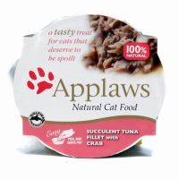 APPLAWS miska POT Cat tuňák a krab 60g (1)