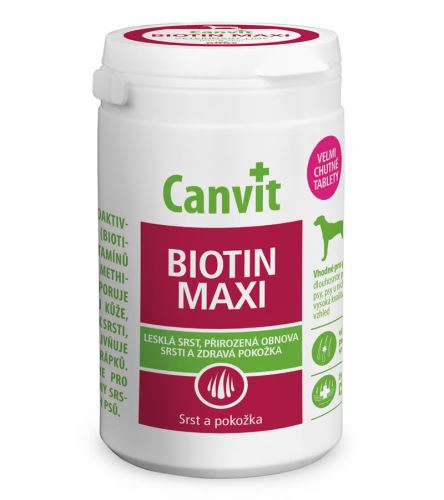Canvit Biotin Maxi pro psy 500g