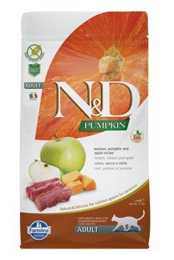 N&D Grain Free Pumpkin CAT Venison & Apple 300g