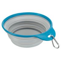 Cestovní silikonová miska s pevným okrajem 1l/18cm (1)