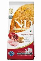 N&D Low Grain DOG Light Medium/Large Chicken & Pomegranate 12kg (1)