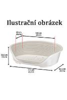 Pelech plast SIESTA DLX 12 modrý 111x80,5x33cm Ferplast Pelech plast SIESTA DLX 12 modrý 111x80,5x33cm Ferplast