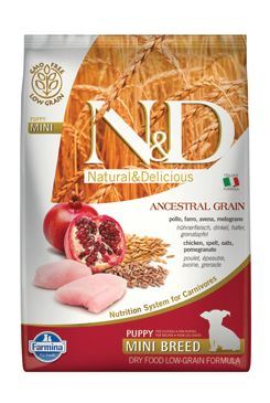 N&D Low Grain DOG Puppy Mini Chicken & Pomegranate 7kg