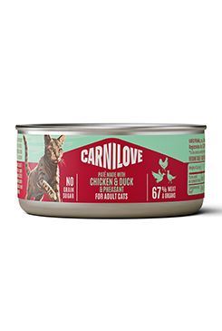 Carnilove Cat Can Paté Made with Chicken,Duck&Pheasant 100g