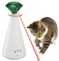 Hračka kočka Laser Phantom, 10x21cm Ferplast