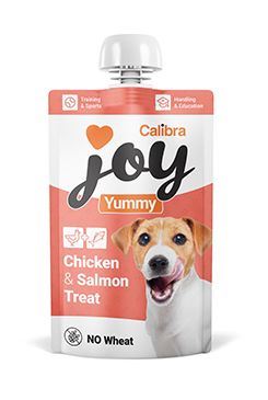 Calibra Joy Dog Yummy Chicken & Salmon Treat 100g