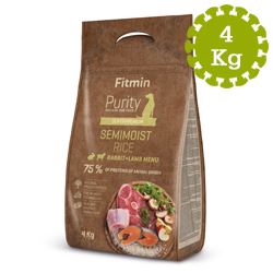 Fitmin dog Purity Rice Semimoist Rabbit&Lamb - 4kg