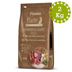 Fitmin dog Purity Rice Senior&Light Venison&Lamb - 2kg