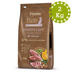 Fitmin dog Purity GF Senior&Light Lamb - 2kg